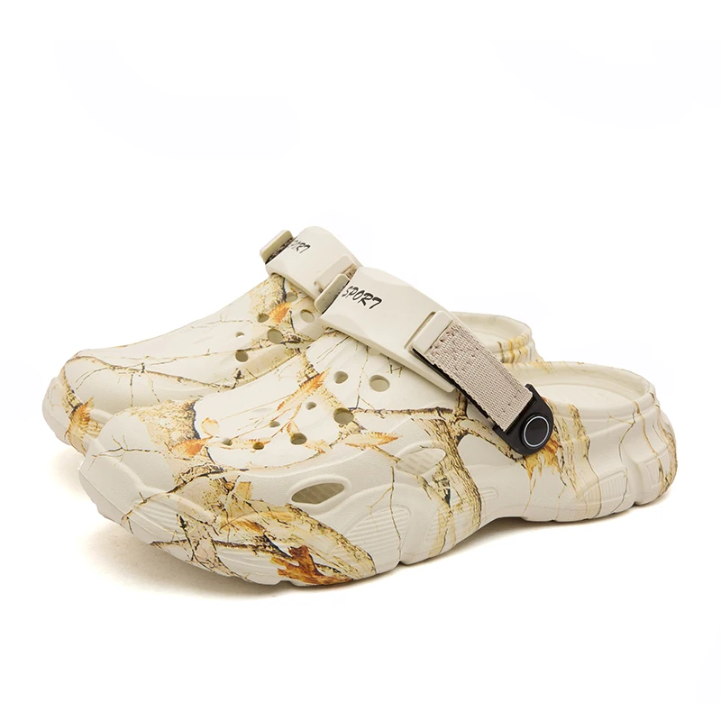 Men's Croc Shoes Summer Trendy Outdoor Beach Slippers Non-Slip Soft Sole Breathable Garden Shoes Outdoor Sandals
Men's Croc Shoes Summer Trendy Outdoor Beach Slippers Non-Slip Soft Sole Breathable Garden Shoes Outdoor Sandals
