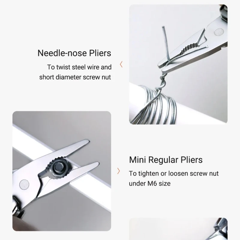 NexTool Mini Flagship Red/Green 10 IN 1 Multi Functional Folding EDC Hand Tool Screwdriver Mini Pliers Bottle Opener Outdoor
NexTool Mini Flagship Red/Green 10 IN 1 Multi Functional Folding EDC Hand Tool Screwdriver Mini Pliers Bottle Opener Outdoor