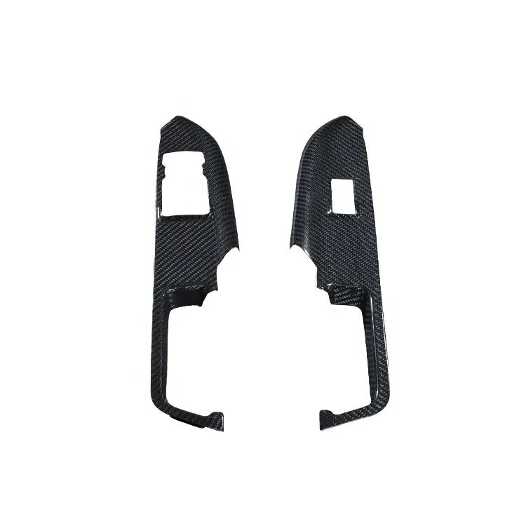2pcs Real Carbon Fiber Interior trim Door Window Lift Button Panel Trim For Ford Mustang 15-17
2pcs Real Carbon Fiber Interior trim Door Window Lift Button Panel Trim For Ford Mustang 15-17