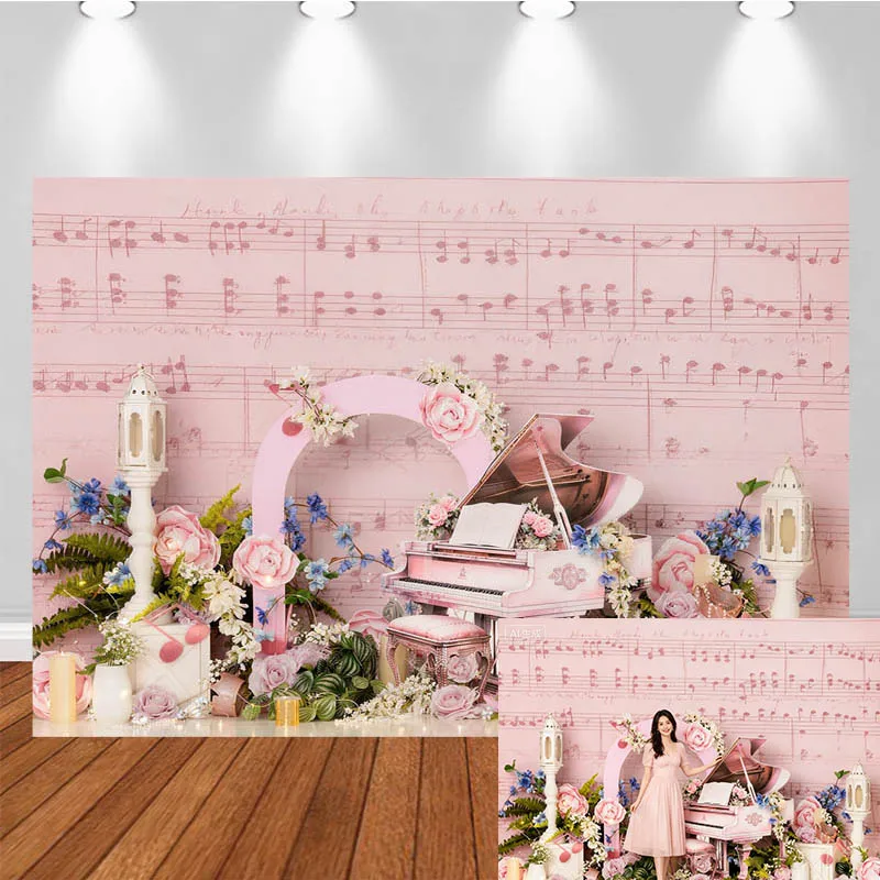 LS Photography Backdrop Musical Note Wall Art Piano Floral Decor Birthday Cake Smash Kids Adult Portrait Photo Background Studio
LS Photography Backdrop Musical Note Wall Art Piano Floral Decor Birthday Cake Smash Kids Adult Portrait Photo Background Studio