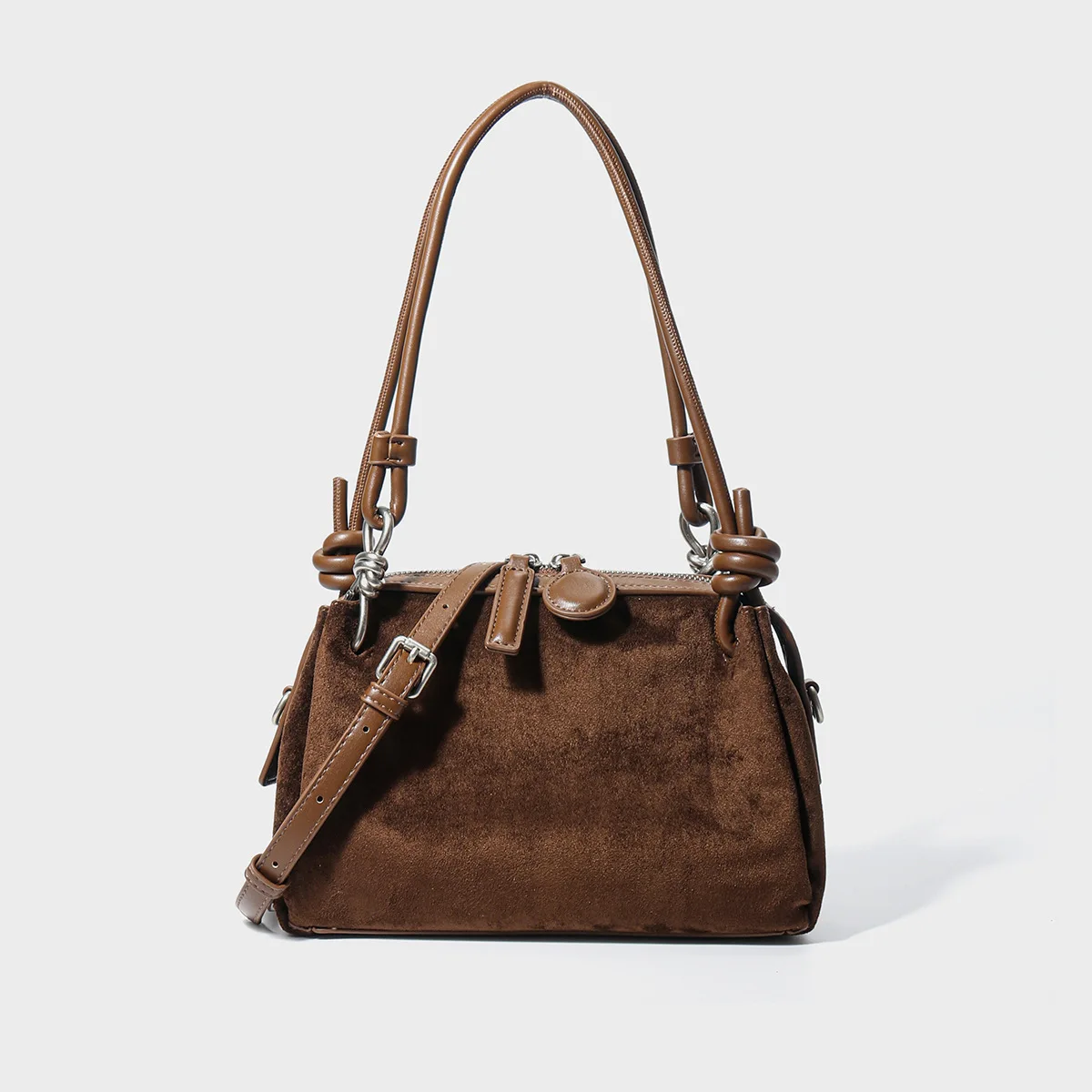 2025 Coffee Brown Women's Shoulder/Crossbody Bag,Premium Suede Leather Large Capacity Boston Purse, Fashion Underarm Handbag
2025 Coffee Brown Women's Shoulder/Crossbody Bag,Premium Suede Leather Large Capacity Boston Purse, Fashion Underarm Handbag