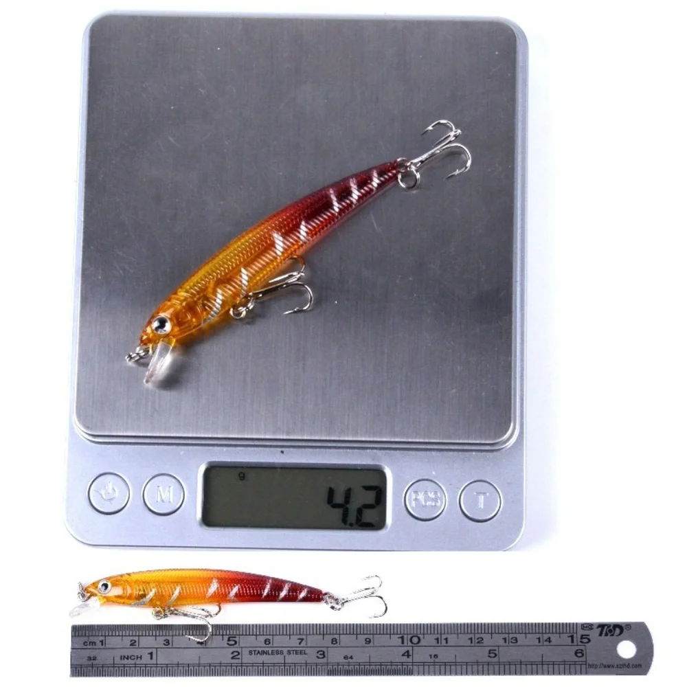 43pcs Ultimate Bass Fishing Lure Kit - High-Carbon Steel Treble , Durable ABS Construction, Minnows, Cranks, and Poppers for Ver
43pcs Ultimate Bass Fishing Lure Kit - High-Carbon Steel Treble , Durable ABS Construction, Minnows, Cranks, and Poppers for Ver