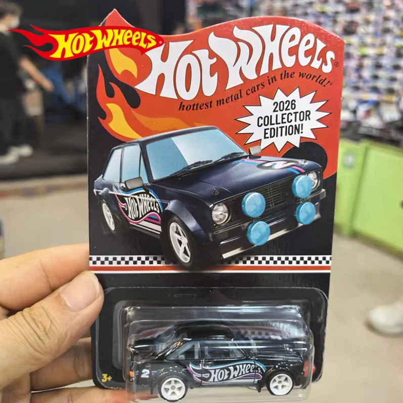 Original Hot Wheels 2026 Collector Series 1/64 Car Model 78 FORD ESCORT RS 1800 MK2 Car No. 2 Diecast Vehicle Model Car Toy Gift
Original Hot Wheels 2026 Collector Series 1/64 Car Model 78 FORD ESCORT RS 1800 MK2 Car No. 2 Diecast Vehicle Model Car Toy Gift