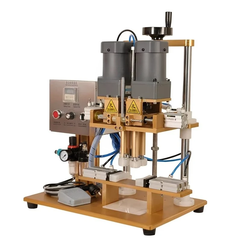 High-efficiency multi-function capping machine Semi-automatic capping machine
High-efficiency multi-function capping machine Semi-automatic capping machine
