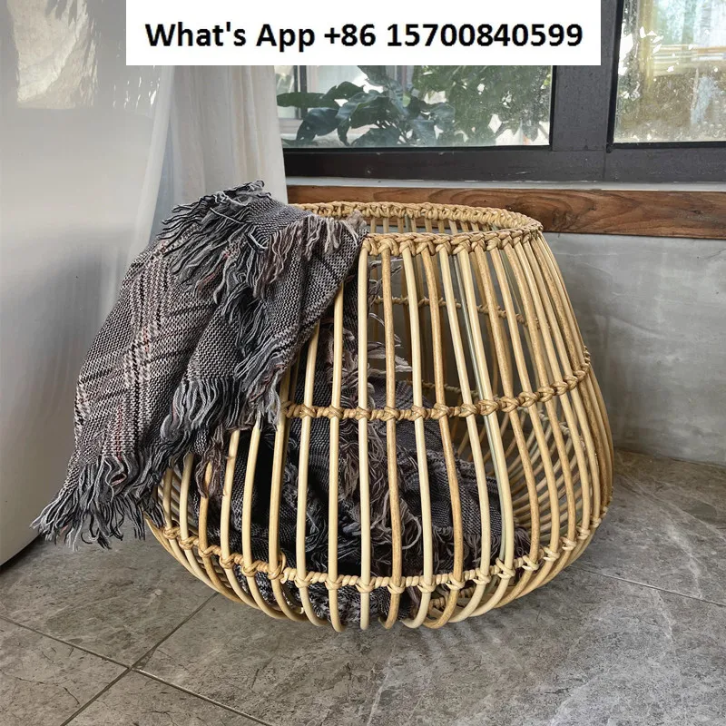 Rattan Storage Basket Living Room Snacks Dirty Clothes Handmade Art Decoration Other Storage
Rattan Storage Basket Living Room Snacks Dirty Clothes Handmade Art Decoration Other Storage