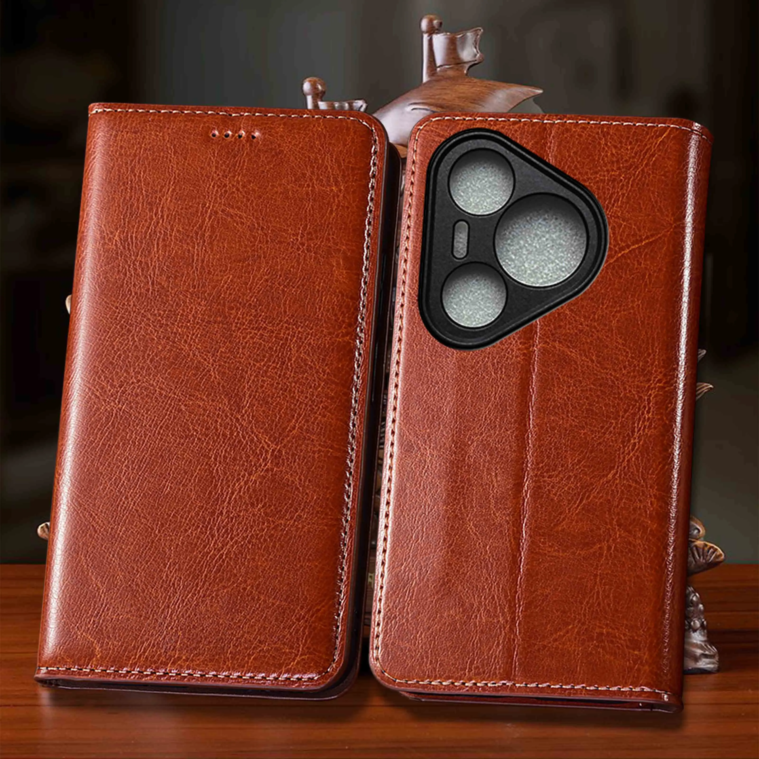 Genuine Leather Flip Phone Case Cover On For Huawei Pura 70 80 90 Pro Max Plus Ultra Crazy Horse Pattern Of Flip Cover Case
Genuine Leather Flip Phone Case Cover On For Huawei Pura 70 80 90 Pro Max Plus Ultra Crazy Horse Pattern Of Flip Cover Case