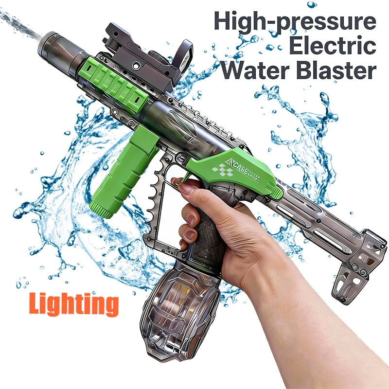 Long Range Shooting Electric Water Gun Toys Children Automatic Sensor Muzzle Flame Squirt Gun Kids Summer Beach Pool Party Toy
Long Range Shooting Electric Water Gun Toys Children Automatic Sensor Muzzle Flame Squirt Gun Kids Summer Beach Pool Party Toy