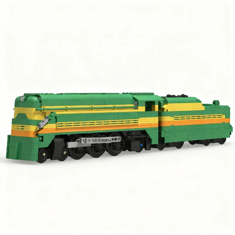 1209PCS MOC Railway Train Seaboard Airline P 1 4 6 2 Streamlined Pacific Silver Meteor Model Building Blocks Assembly Gift Home
1209PCS MOC Railway Train Seaboard Airline P 1 4 6 2 Streamlined Pacific Silver Meteor Model Building Blocks Assembly Gift Home