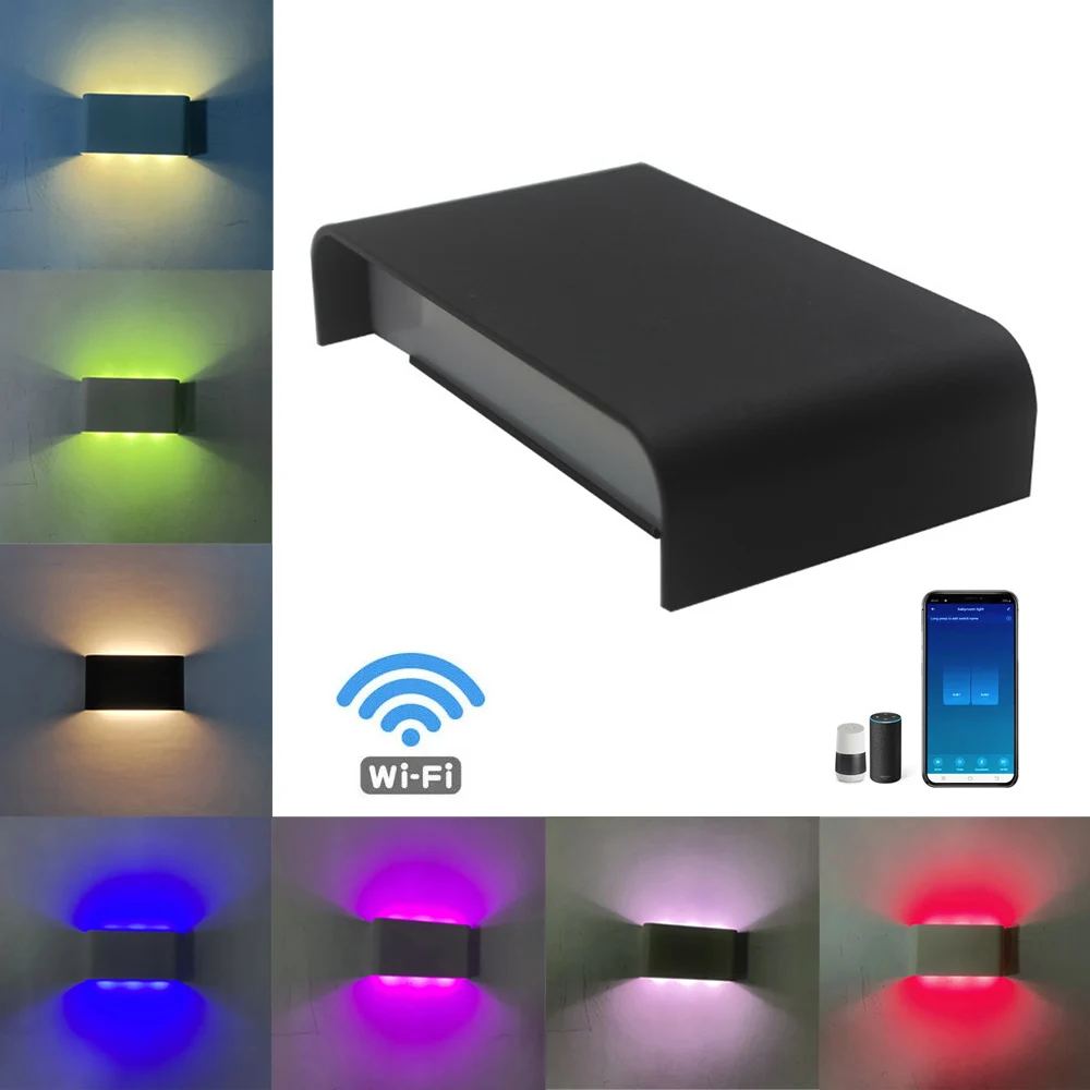 9W Dimmable Wall Light App Control RGB Room Smart Decor Lights Updown Indoor Washer Lighting AC85-265V Adjustable Accessories
9W Dimmable Wall Light App Control RGB Room Smart Decor Lights Updown Indoor Washer Lighting AC85-265V Adjustable Accessories