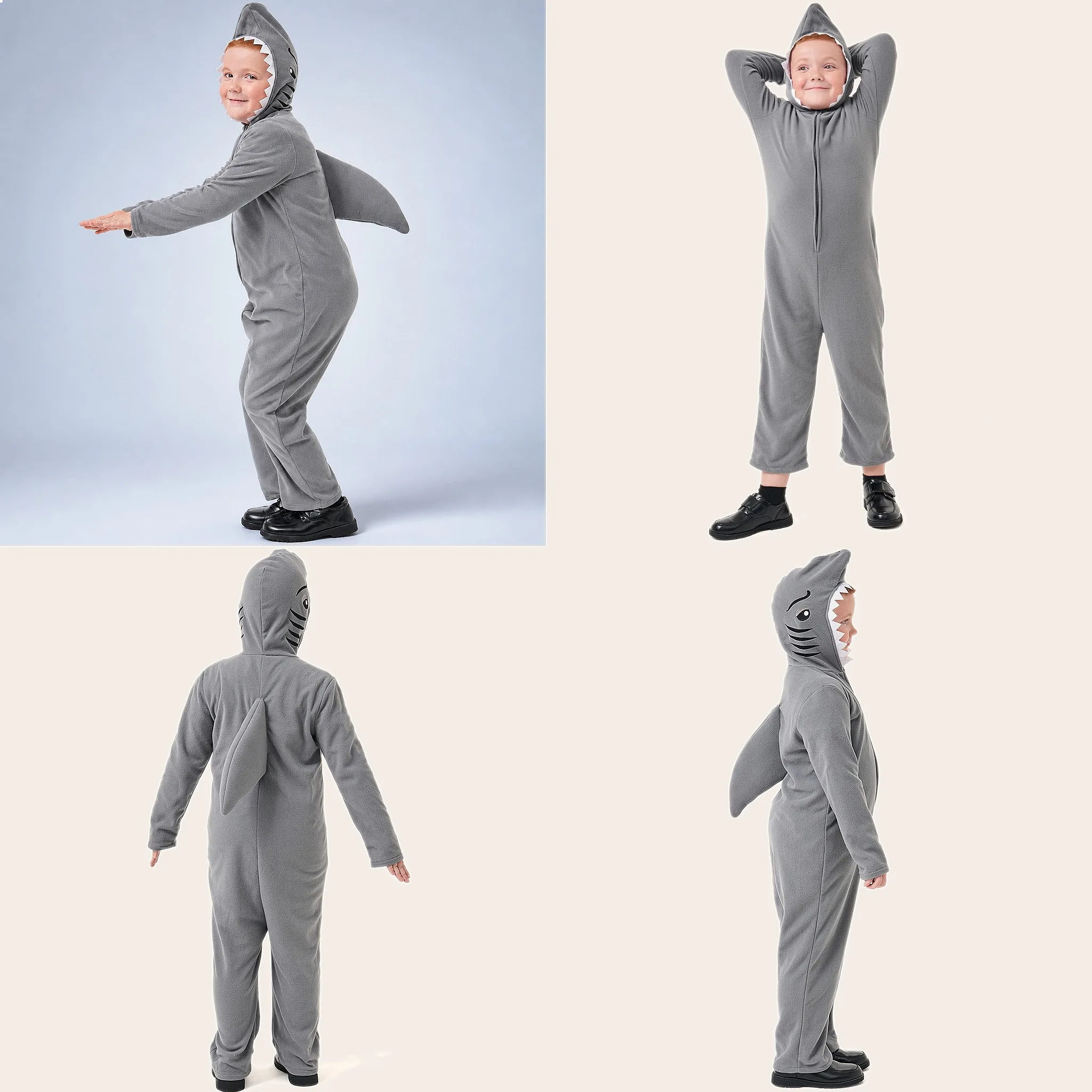 Halloween Shark Costume Cosplay Ocean Theme Party Dress for Kids Adults
Halloween Shark Costume Cosplay Ocean Theme Party Dress for Kids Adults