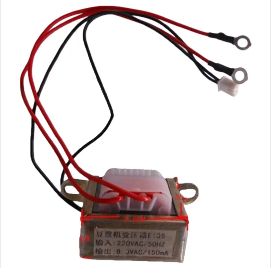 2 шт. подходят для обычных трансформаторов различных марок машин для производства соевого молока, 9 В, 3 Вт.
2 шт. подходят для обычных трансформаторов различных марок машин для производства соевого молока, 9 В, 3 Вт.