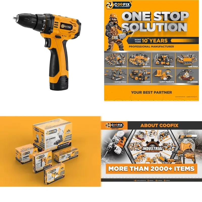 【CHIMU HOME】 Brushless Cordless Drill 20V 10mm Chuck 2-Speed with LED Light and Battery Charger
【CHIMU HOME】 Brushless Cordless Drill 20V 10mm Chuck 2-Speed with LED Light and Battery Charger