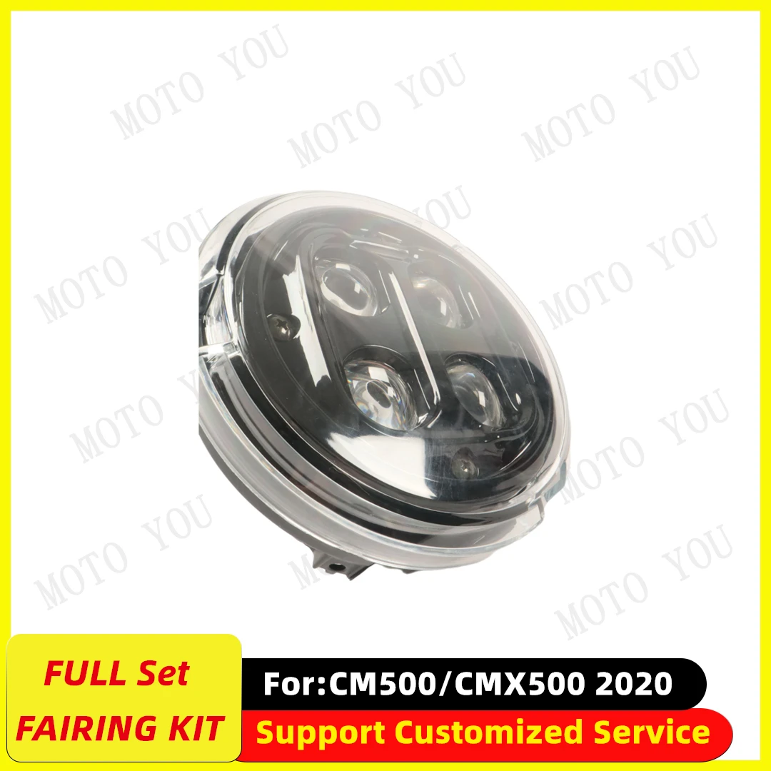 Rebel 300/500 Motorcycle Front LED Headlight Headlamp Assembly For Honda REBEL500 REBEL300 CM500 CMX500 CMX300 CM300 2020 2021
Rebel 300/500 Motorcycle Front LED Headlight Headlamp Assembly For Honda REBEL500 REBEL300 CM500 CMX500 CMX300 CM300 2020 2021
