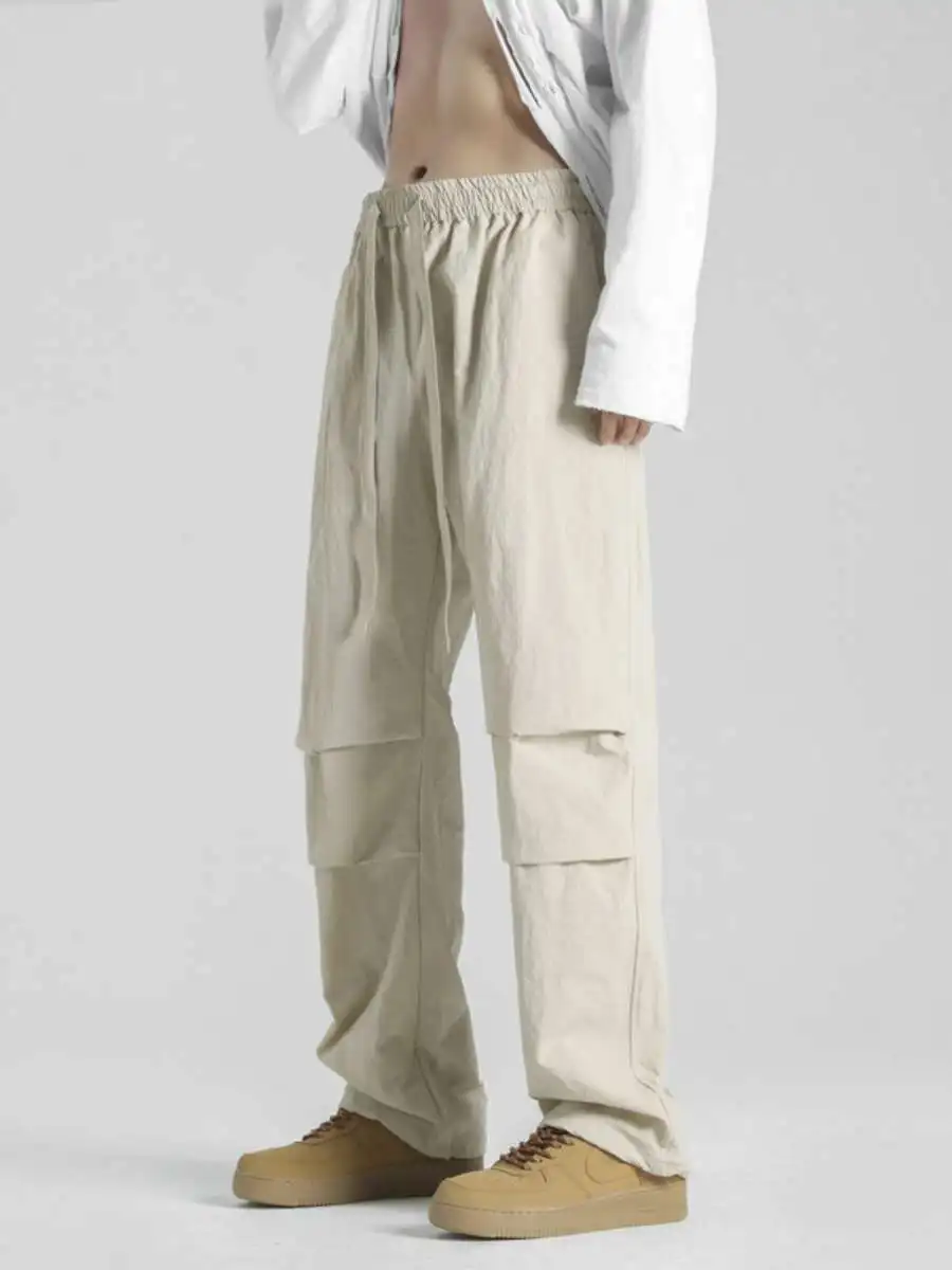 New Summer Quick Dry Paratrooper Pants Men's American Straight Loose Casual Pants Trendy Simple Functionality
New Summer Quick Dry Paratrooper Pants Men's American Straight Loose Casual Pants Trendy Simple Functionality