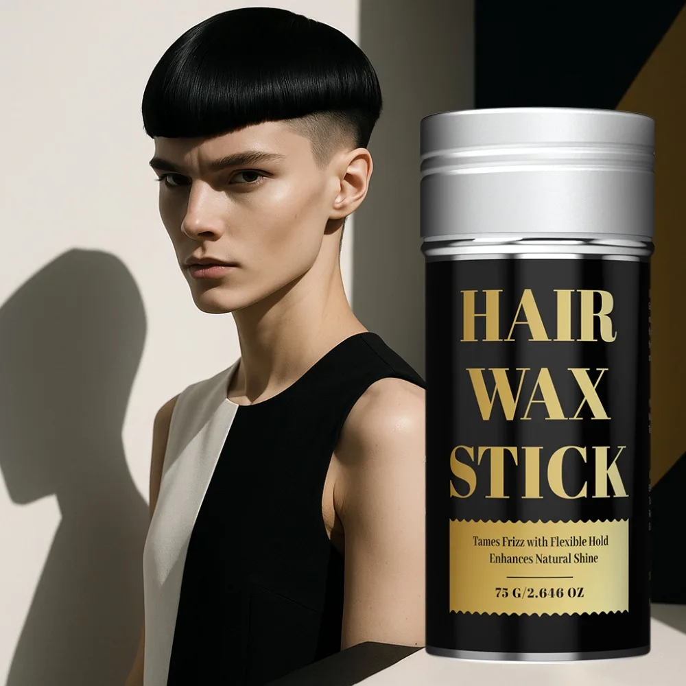 1pc Hair Wax Stick, Long-Lasting Hold & Lightweight Formula, Controls Frizz & Adds Natural Shine, Easy Application, 75g/2.65oz
1pc Hair Wax Stick, Long-Lasting Hold & Lightweight Formula, Controls Frizz & Adds Natural Shine, Easy Application, 75g/2.65oz