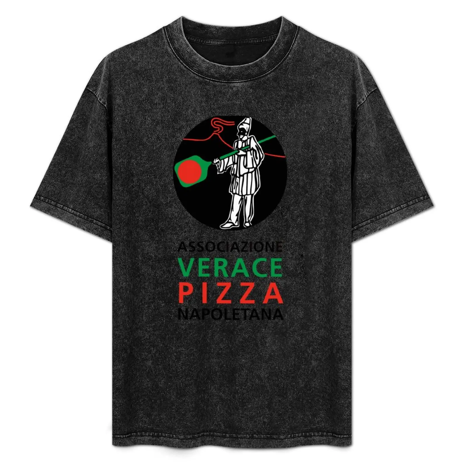 Pizza Association T-Shirt Vintage Print Crew Neck Tee
Pizza Association T-Shirt Vintage Print Crew Neck Tee