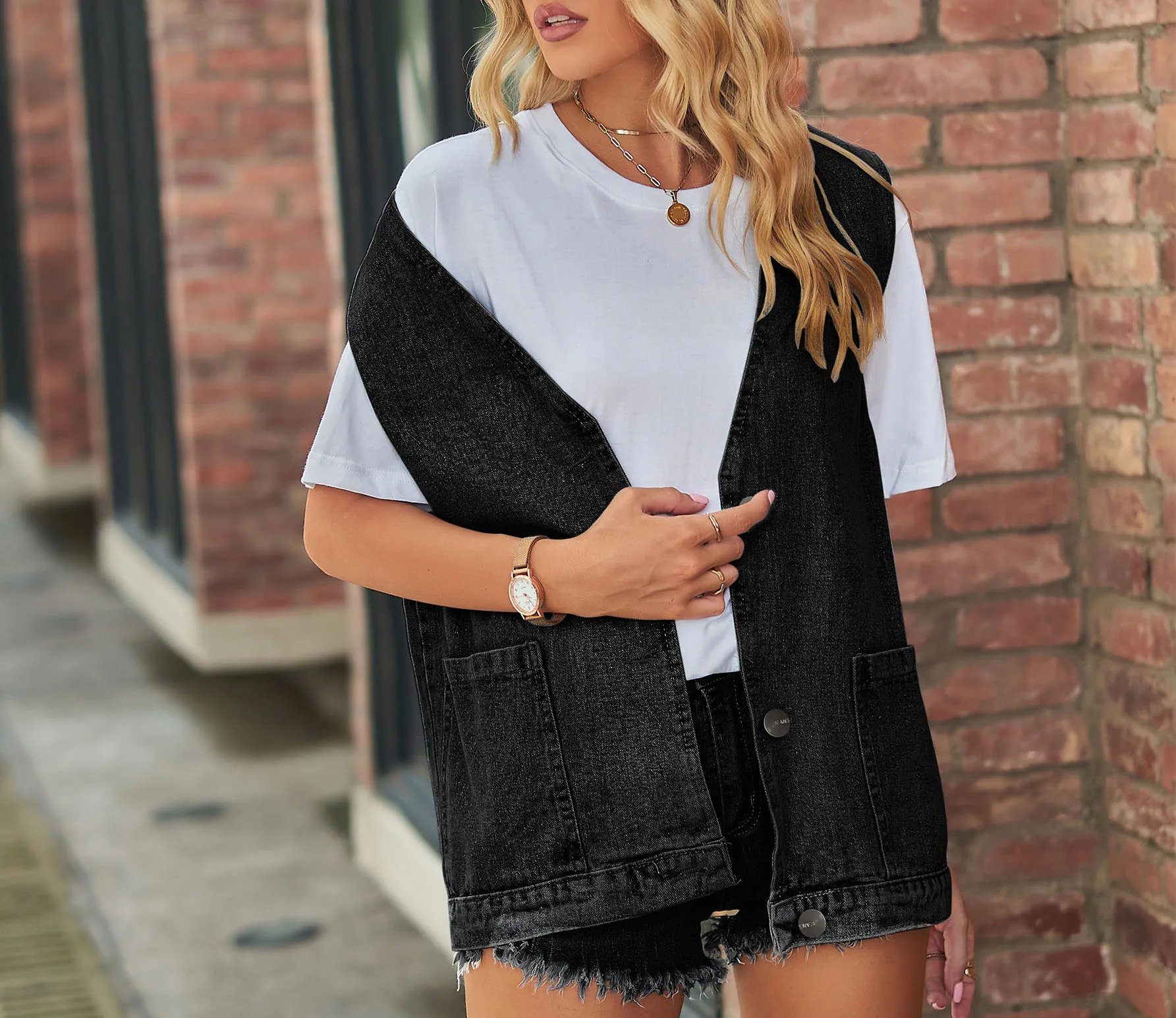 Women's Tank Top Summer New Vest Tank Top Trendy Sleeveless Tank Top Fashion Casual Tank Top Female
Women's Tank Top Summer New Vest Tank Top Trendy Sleeveless Tank Top Fashion Casual Tank Top Female