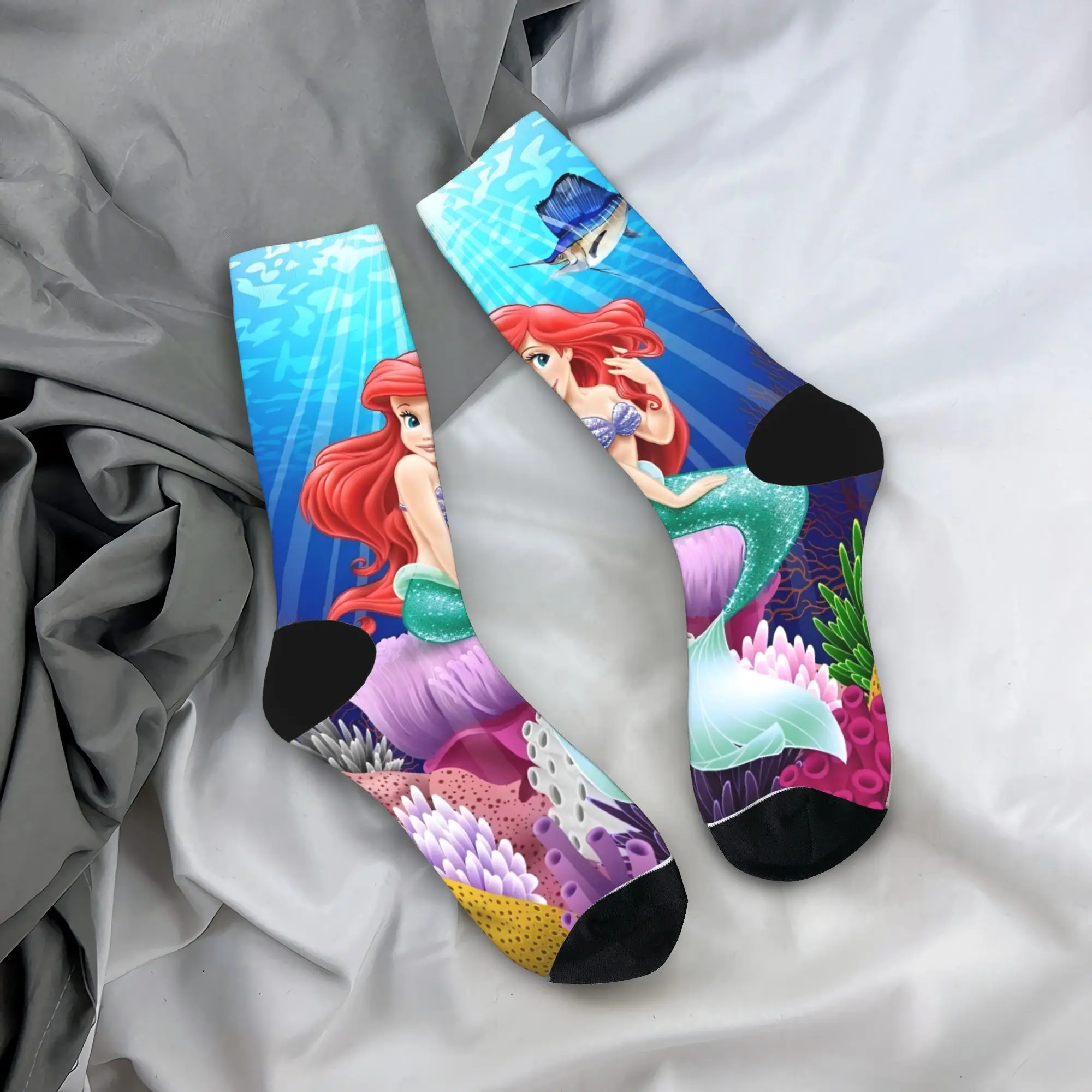 Носки с героями мультфильмов «Русалочка», повседневные чулки, зимние нескользящие носки для пар, мягкие дизайнерские уличные носки
Носки с героями мультфильмов «Русалочка», повседневные чулки, зимние нескользящие носки для пар, мягкие дизайнерские уличные носки