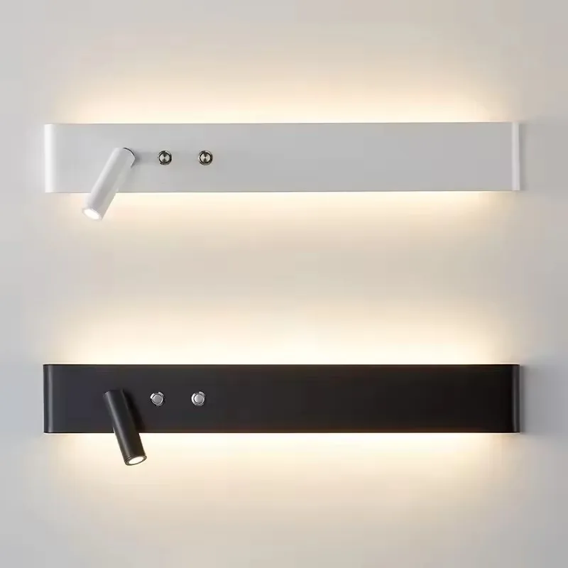 Modern Wall Lamp With Switch for Bedroom Bedside Hotel Indoor Simple Sconce Lighting Black White Rotatable Wall Light Home Decor
Modern Wall Lamp With Switch for Bedroom Bedside Hotel Indoor Simple Sconce Lighting Black White Rotatable Wall Light Home Decor