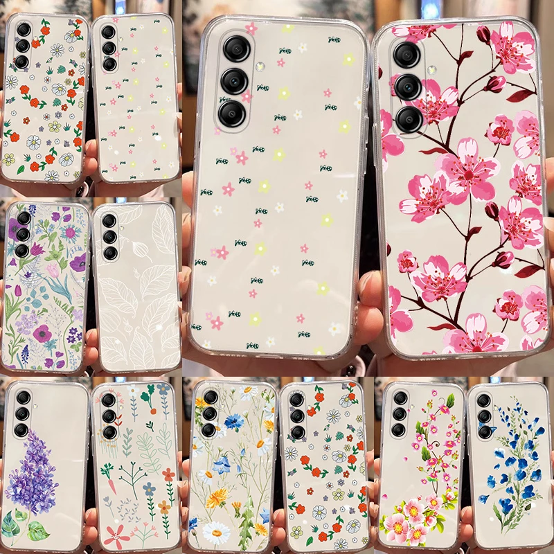 Colorful Flower Phone Case For Samsung Galaxy A17 A07 A15 A25 A35 A16 A24 A06 A13 A22 A34 A35 A36 A55 A56 A32 Soft Clear Cover
Colorful Flower Phone Case For Samsung Galaxy A17 A07 A15 A25 A35 A16 A24 A06 A13 A22 A34 A35 A36 A55 A56 A32 Soft Clear Cover