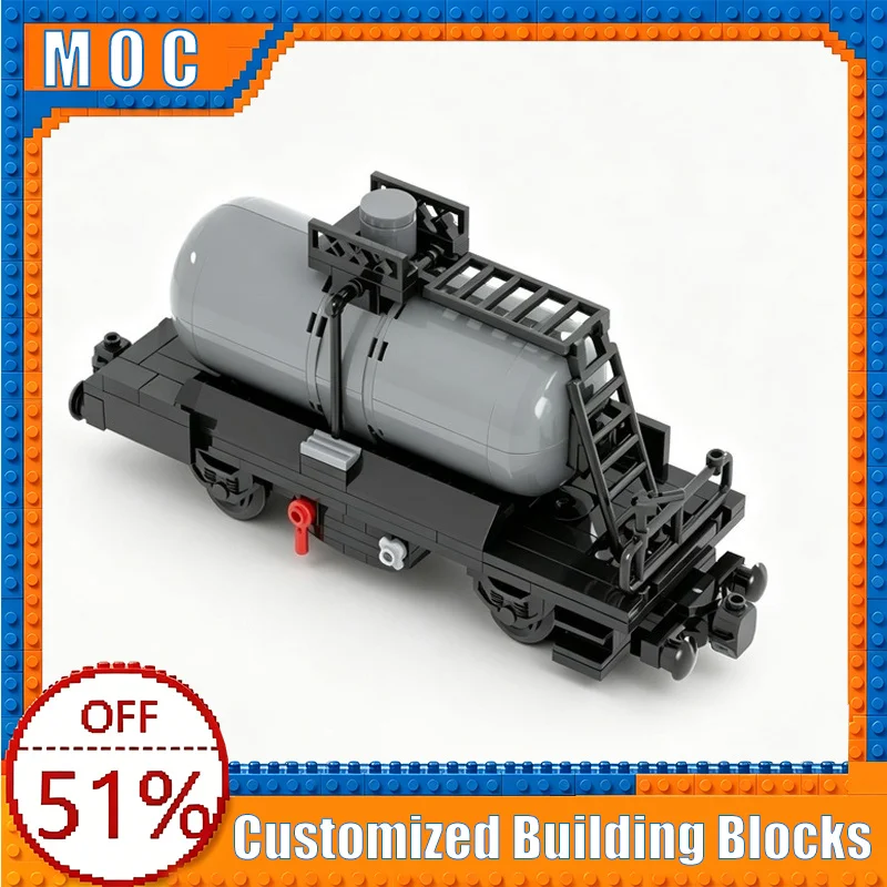 199PCS Retro Chemical Tank Wagon Train Carriage Model Building Blocks Assembly Educational Toy Creative Collection Birthday Gift
199PCS Retro Chemical Tank Wagon Train Carriage Model Building Blocks Assembly Educational Toy Creative Collection Birthday Gift