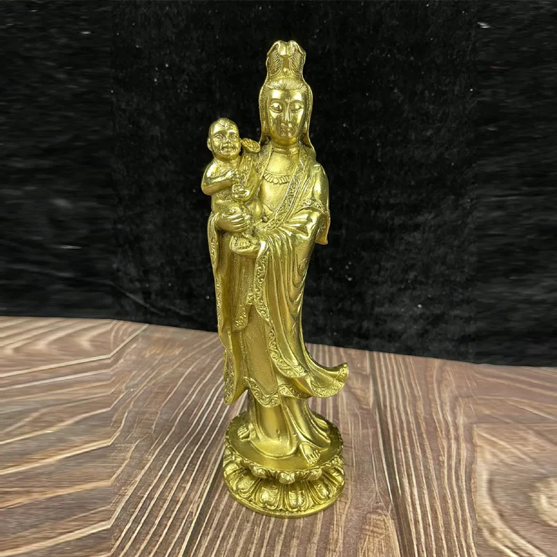 Медь оптом латунь Songzi Avalokitesvara Station Songzi Avalokitesvara медная статуя латунь Гуаньинь ремесленные украшения
Медь оптом латунь Songzi Avalokitesvara Station Songzi Avalokitesvara медная статуя латунь Гуаньинь ремесленные украшения