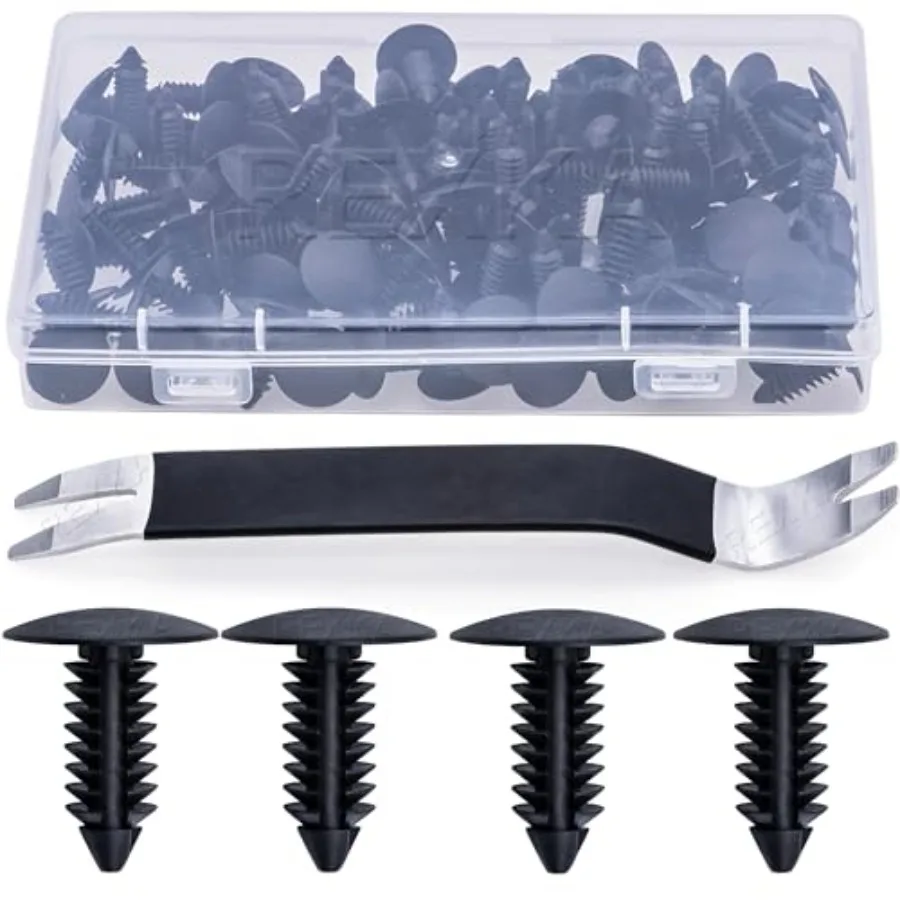 101pcs Fender Bumper Shield Fender Liner Push Pin Retainer Clips 6030441 for Jeep Dodge Ram Chrysler + Multipurpose Auto Trim B
101pcs Fender Bumper Shield Fender Liner Push Pin Retainer Clips 6030441 for Jeep Dodge Ram Chrysler + Multipurpose Auto Trim B