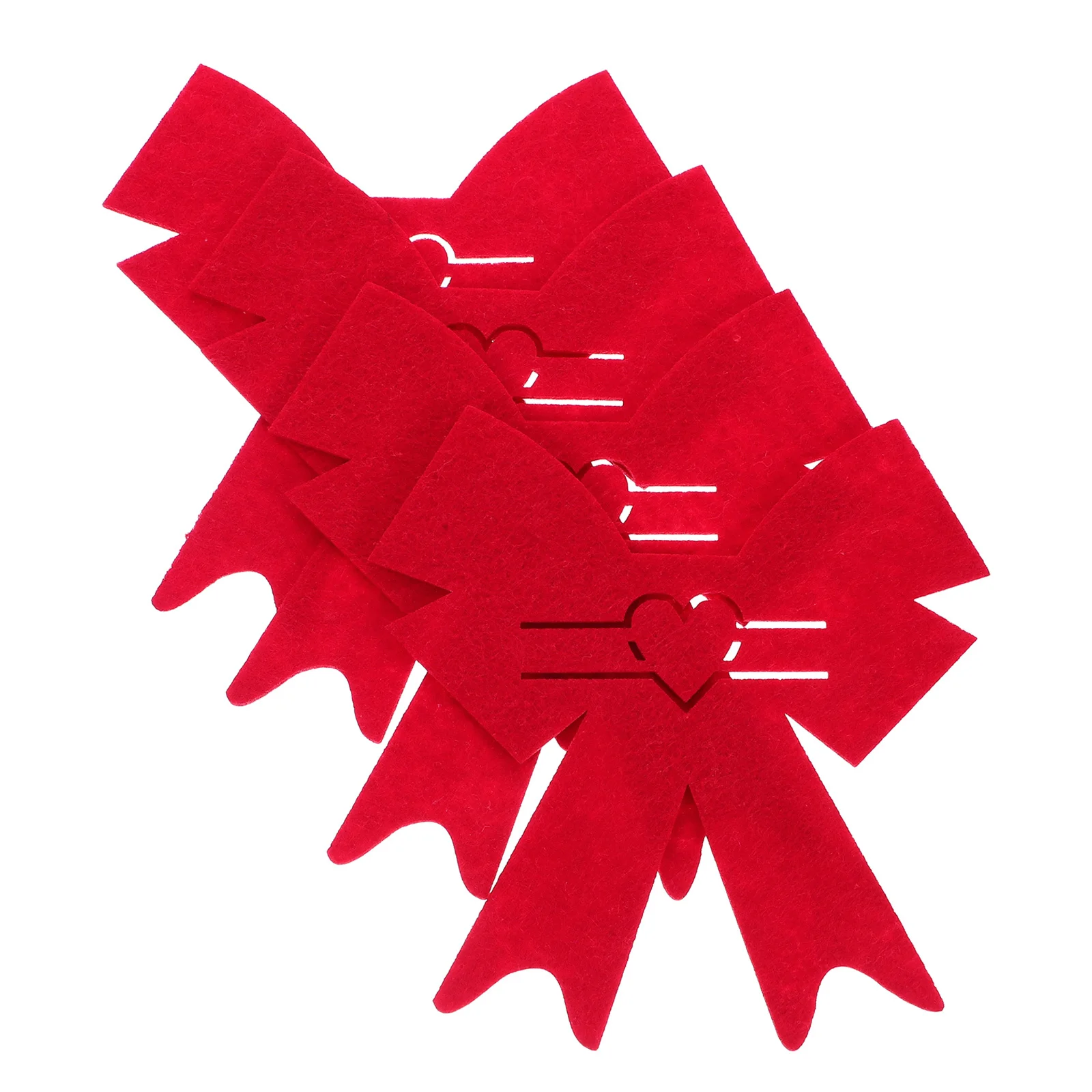 4Pcs Bowknot Cutlery Holders Non-Woven Fabric Utensil Pouch Heart Design Tableware Sleeve Valentine's Day Wedding Party
4Pcs Bowknot Cutlery Holders Non-Woven Fabric Utensil Pouch Heart Design Tableware Sleeve Valentine's Day Wedding Party