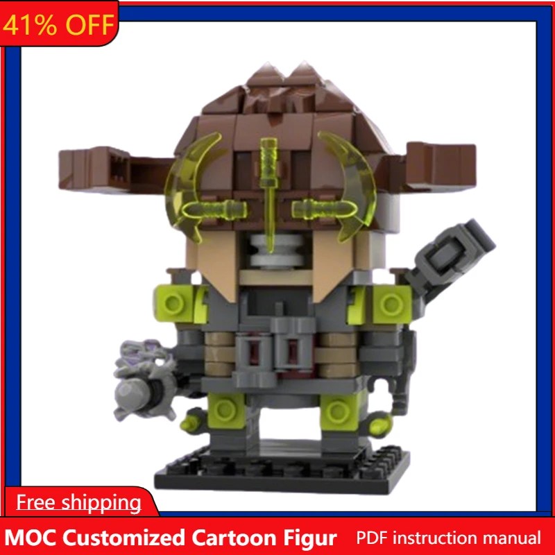 175 PCS Cartoon Dolls Cultist Hunter Themed Model MOC Customize Modular Building Block Design Technology DIY Holiday Toy Gifts
175 PCS Cartoon Dolls Cultist Hunter Themed Model MOC Customize Modular Building Block Design Technology DIY Holiday Toy Gifts
