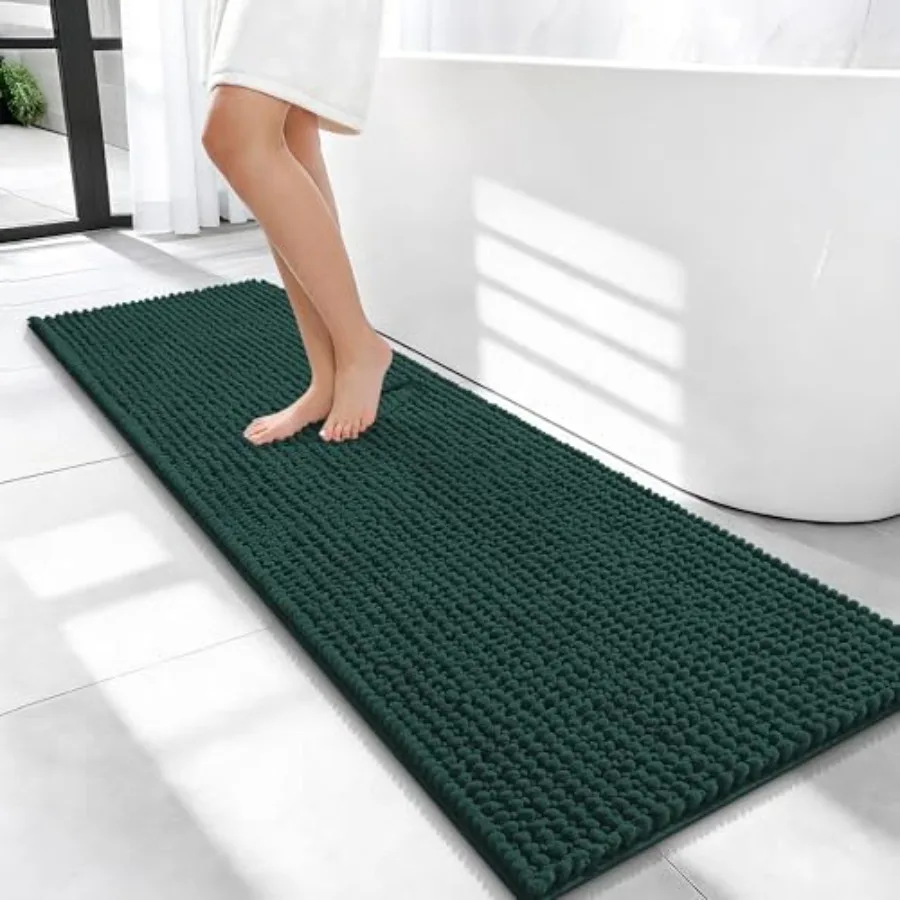 Thick Bathroom Runner Rugs 47x17 Extra Soft Absorbent Chenille Bath Rugs Rubber Backing Machine Wash Dry Long Bath Mats for Bat
Thick Bathroom Runner Rugs 47x17 Extra Soft Absorbent Chenille Bath Rugs Rubber Backing Machine Wash Dry Long Bath Mats for Bat