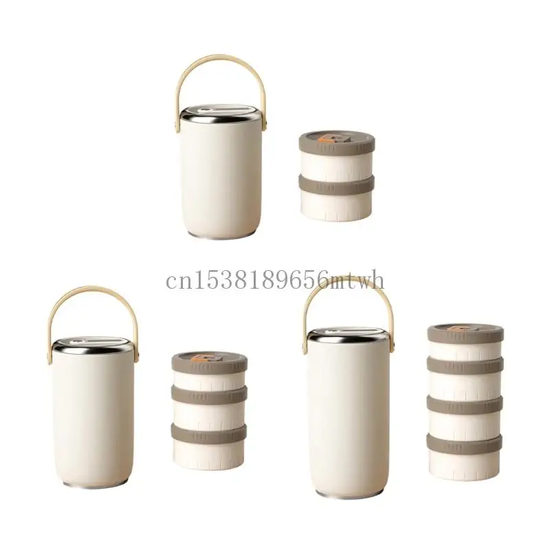 Multiple Compartment Thermal Carriers Vacuum Insulated Nonrust Steel Lunch Box B03D
Multiple Compartment Thermal Carriers Vacuum Insulated Nonrust Steel Lunch Box B03D