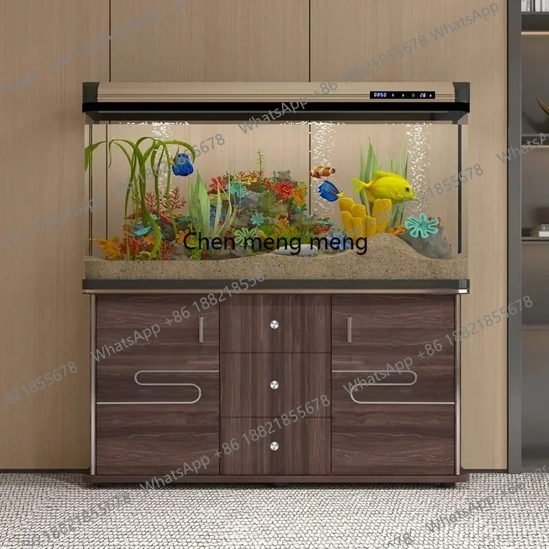 CC182 Multifunction Fish Tanks Aquariums Glass Living Room Arowana Modern Aquariums Cabinet Simple Design Pet Products Acquario
CC182 Multifunction Fish Tanks Aquariums Glass Living Room Arowana Modern Aquariums Cabinet Simple Design Pet Products Acquario
