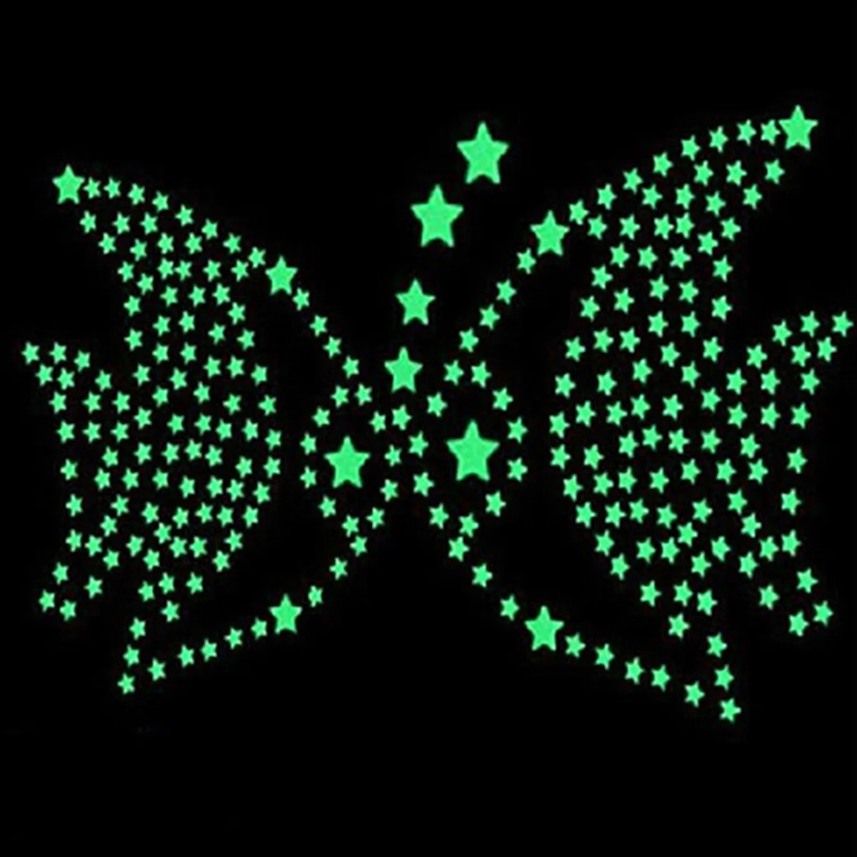 100Pcs Luminous Glow in Dark Star Wall Stickers Light Decorative Romantic Bedroom Living Room Ambience
100Pcs Luminous Glow in Dark Star Wall Stickers Light Decorative Romantic Bedroom Living Room Ambience