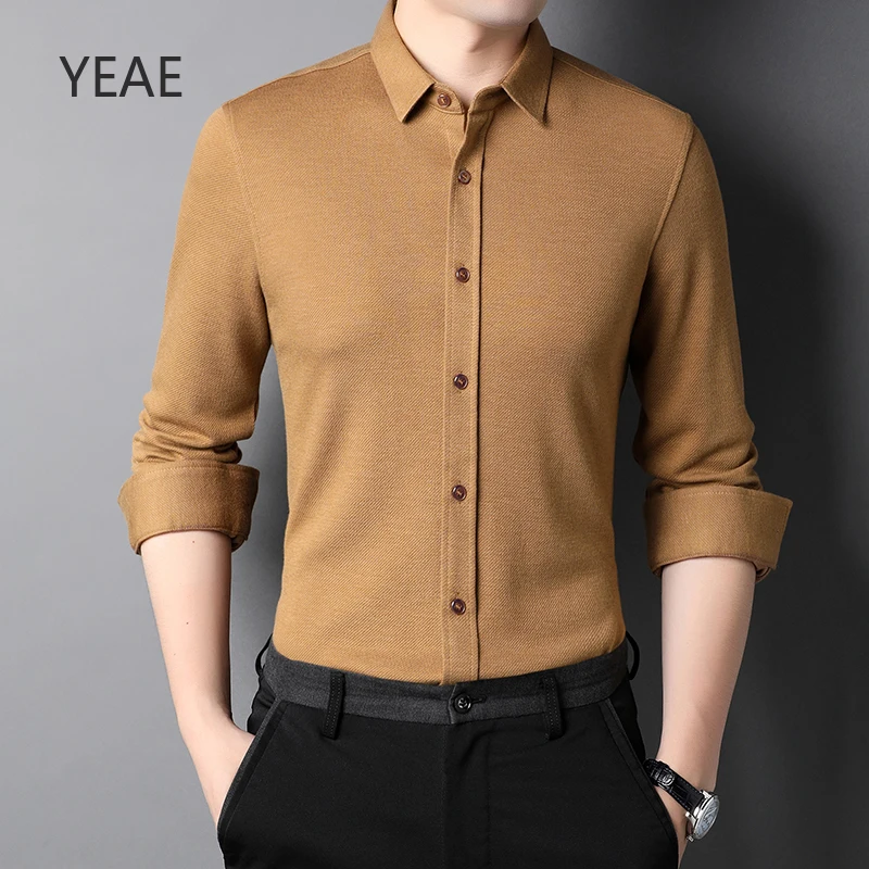 YEAE Spring and Summer 2025 New Lapel Single-breasted Long Sleeves Men's Shirt Solid Color Simple Loose Cardigan Thin Casual Top
YEAE Spring and Summer 2025 New Lapel Single-breasted Long Sleeves Men's Shirt Solid Color Simple Loose Cardigan Thin Casual Top