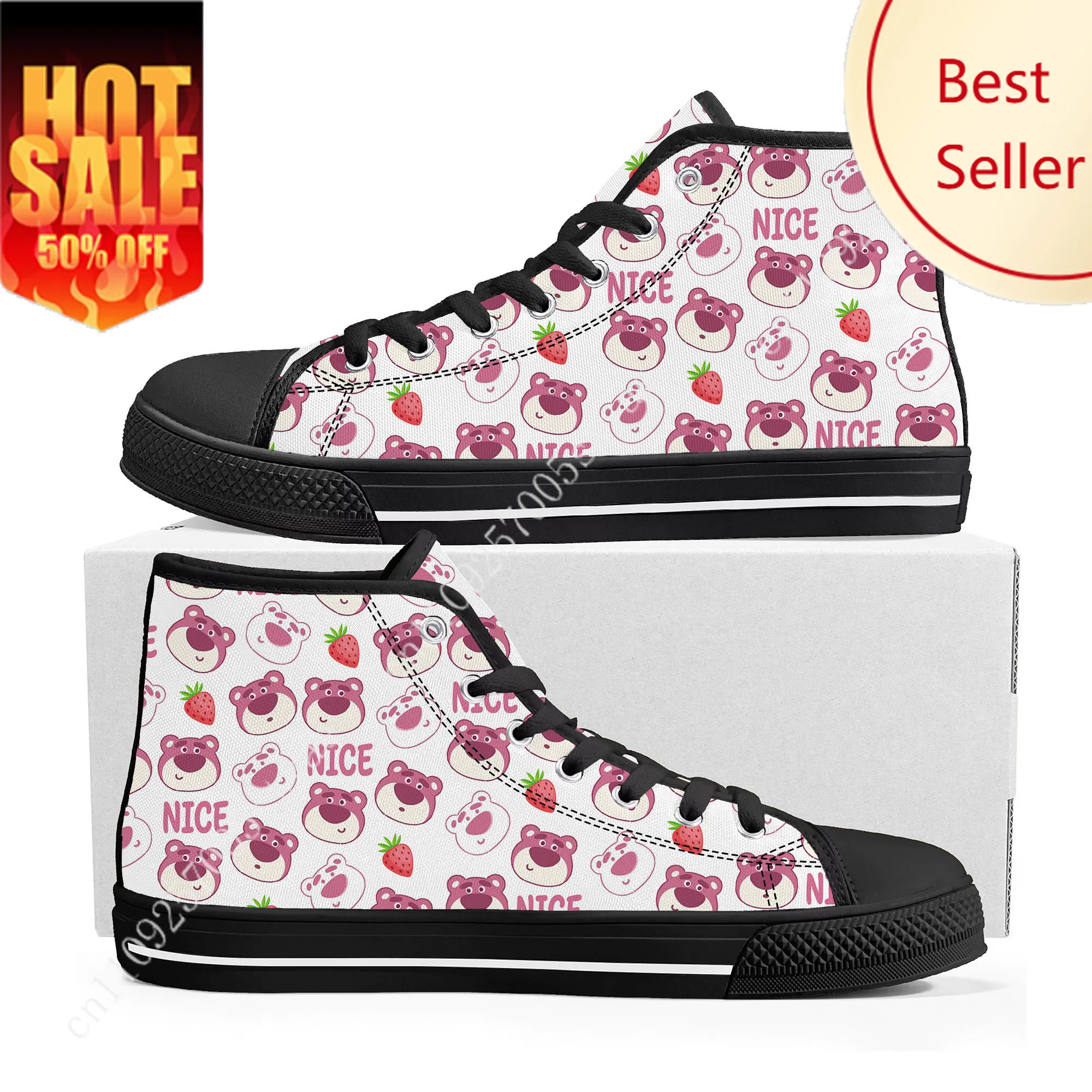 Lotso Toy Story House Slippers Disney Cartoon Movies Decoration Sandals Design Your Photo Text Logo Holiday Gifts Custom Shoes
Lotso Toy Story House Slippers Disney Cartoon Movies Decoration Sandals Design Your Photo Text Logo Holiday Gifts Custom Shoes