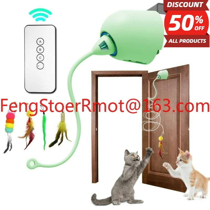 Suitable for smart hanging door teaser cat stick plush cat stick rechargeable usb new model
Suitable for smart hanging door teaser cat stick plush cat stick rechargeable usb new model