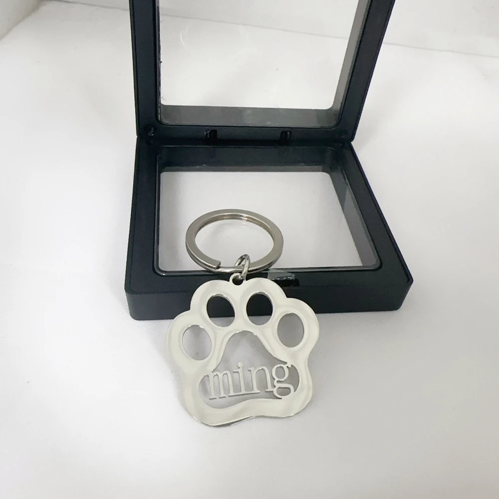 Custom Stainless Steel Dog Claw Keychain Custom Name Fashion Car Key Pendant Me and Women Jewelry Gifts Personalized Keychain
Custom Stainless Steel Dog Claw Keychain Custom Name Fashion Car Key Pendant Me and Women Jewelry Gifts Personalized Keychain
