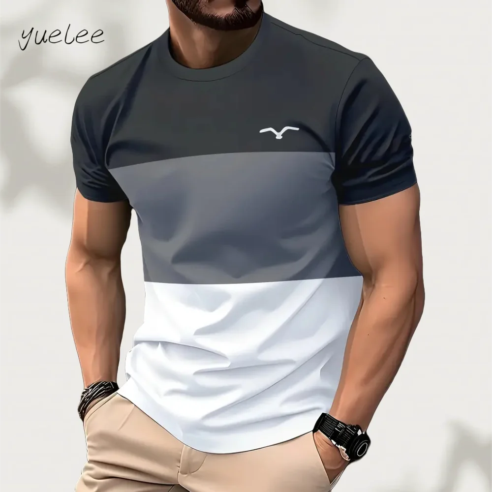 2025 Summer Breathable T-Shirt for Man Fashionable Plus Size Men's Top Trendy Graphic Short Sleeve Tee Casual O-Neck Man Clothes
2025 Summer Breathable T-Shirt for Man Fashionable Plus Size Men's Top Trendy Graphic Short Sleeve Tee Casual O-Neck Man Clothes