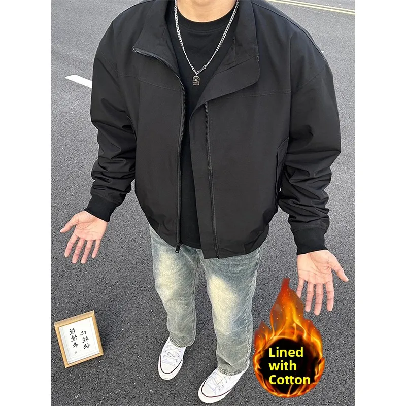 Thiened Cotton Jaet for Men Bla Autumn Winter ort Sle Cleanfit American Pilot Jaet Warm Casual Long Sve ...
Thiened Cotton Jaet for Men Bla Autumn Winter ort Sle Cleanfit American Pilot Jaet Warm Casual Long Sve ...