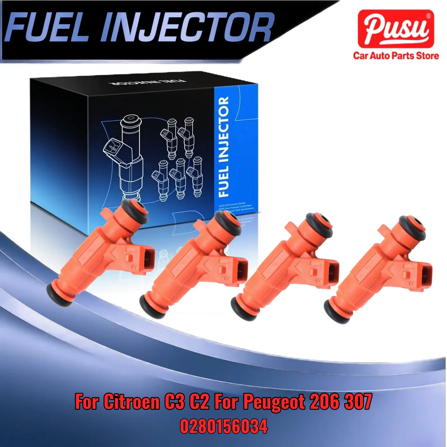 4Pcs Injector Replacement 0280156034 For Citroen C3 C2 For Peugeot 206 307 1.6
4Pcs Injector Replacement 0280156034 For Citroen C3 C2 For Peugeot 206 307 1.6