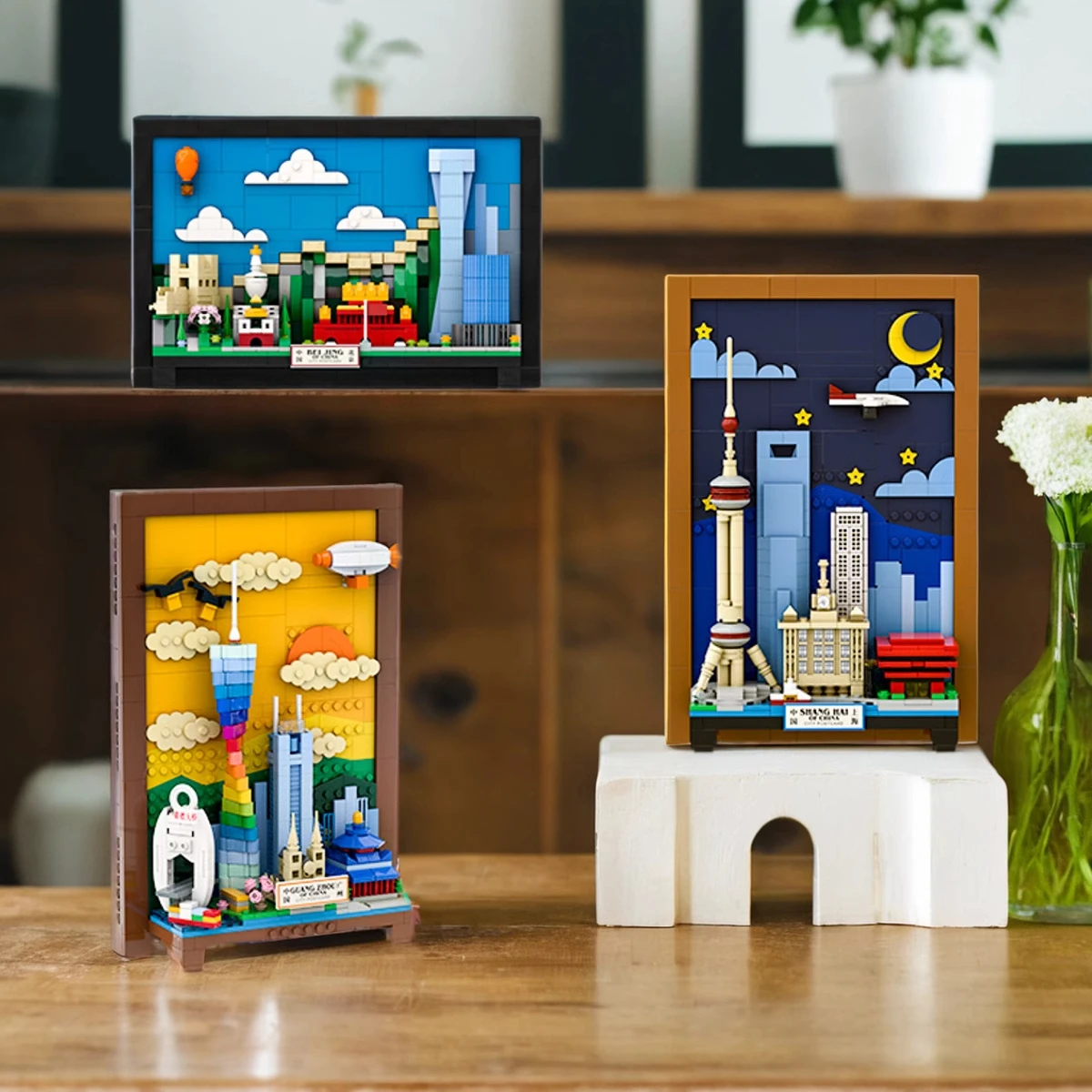 Kids Building Blocks Toy City Postcard Urban Famous Building Murals Toys Art Hanging Picture Decoration Pieces Toy Gift For Kids
Kids Building Blocks Toy City Postcard Urban Famous Building Murals Toys Art Hanging Picture Decoration Pieces Toy Gift For Kids