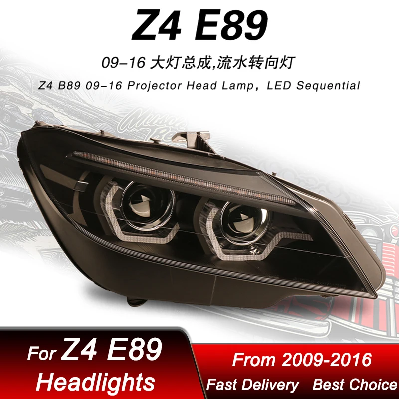 E-mark Dot Car Headlights For Z4 E89 2009-2016 LED Headlamp Assembly Upgrade High Configure Projector Lens Accessories Kit
E-mark Dot Car Headlights For Z4 E89 2009-2016 LED Headlamp Assembly Upgrade High Configure Projector Lens Accessories Kit