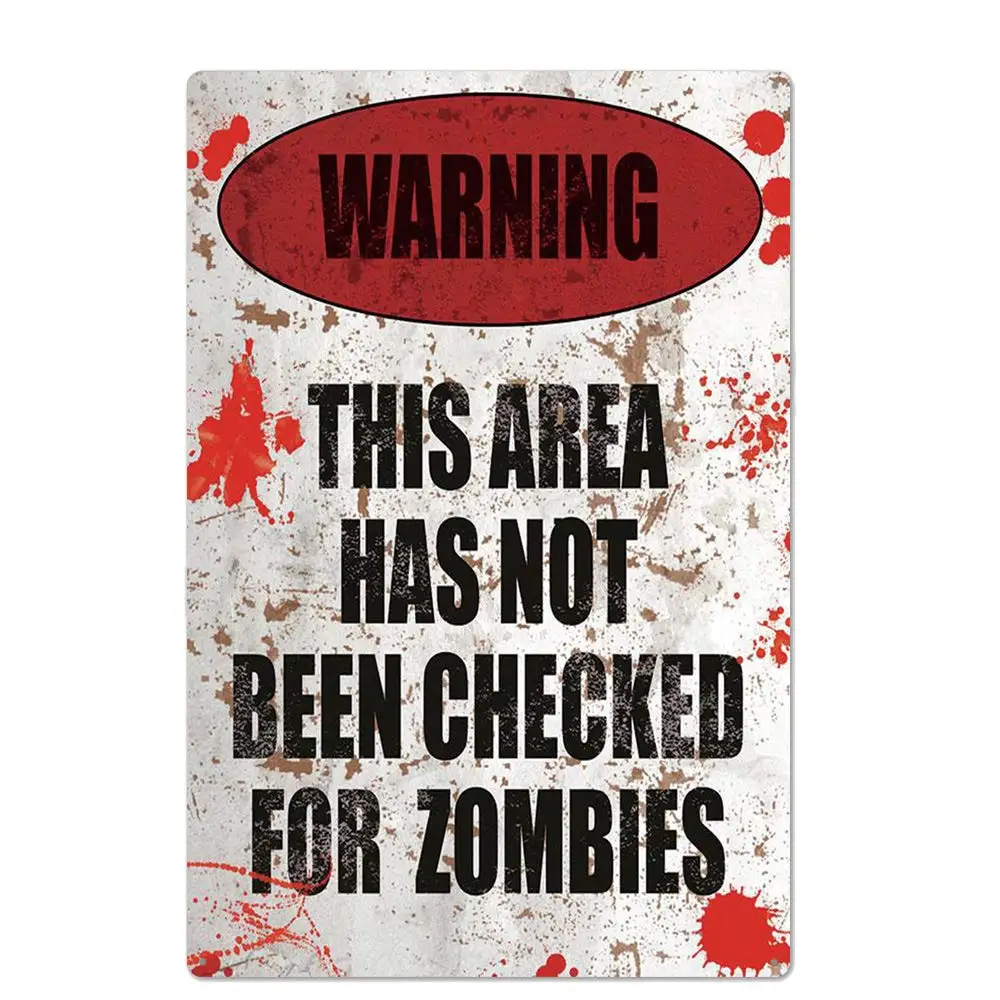 Retro Design This Area Has Not Been Tin Metal Signs Wall Art | Thick Tinplate Print Poster Wall Decoration for Garage
Retro Design This Area Has Not Been Tin Metal Signs Wall Art | Thick Tinplate Print Poster Wall Decoration for Garage