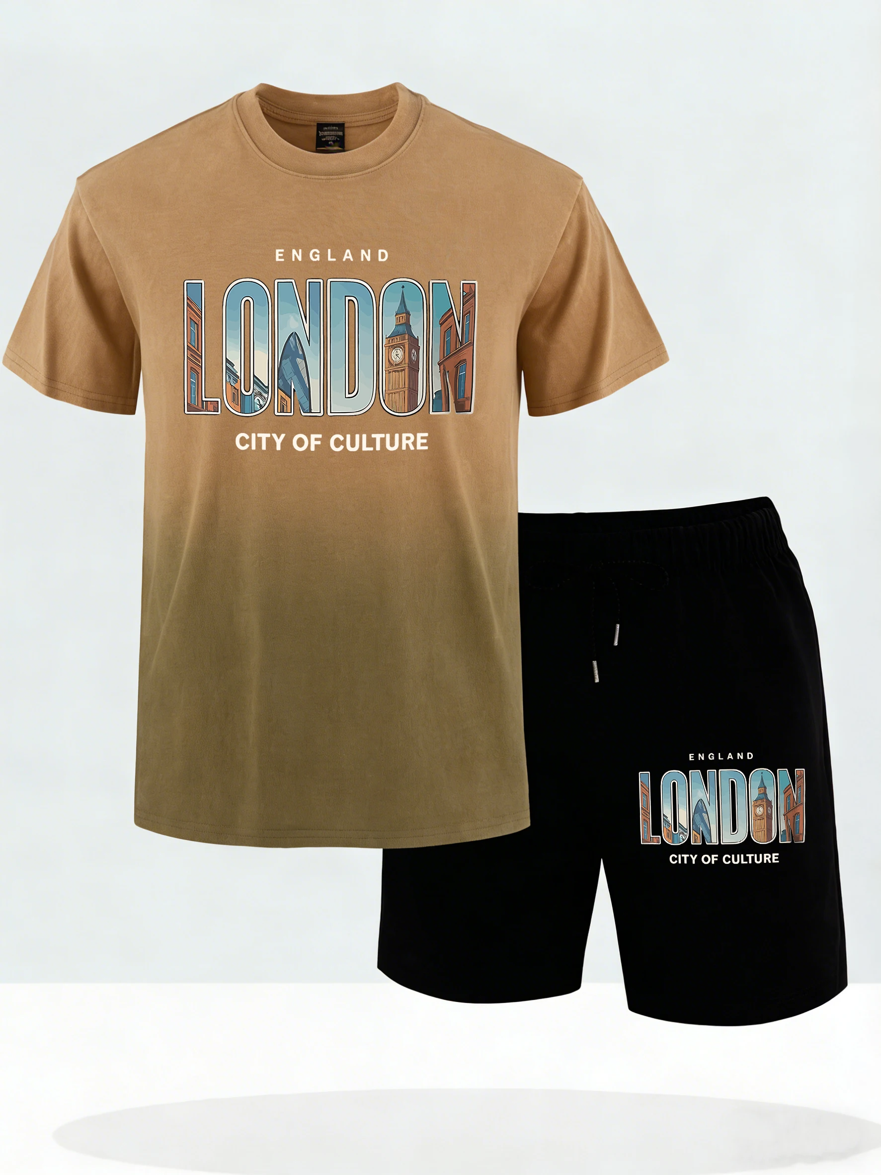 London City Print Men Summer Cotton Tie-Dye T Shirts Suit Basics Street T-Shirts Oversized Sport Sportswears Running Sportpants
London City Print Men Summer Cotton Tie-Dye T Shirts Suit Basics Street T-Shirts Oversized Sport Sportswears Running Sportpants