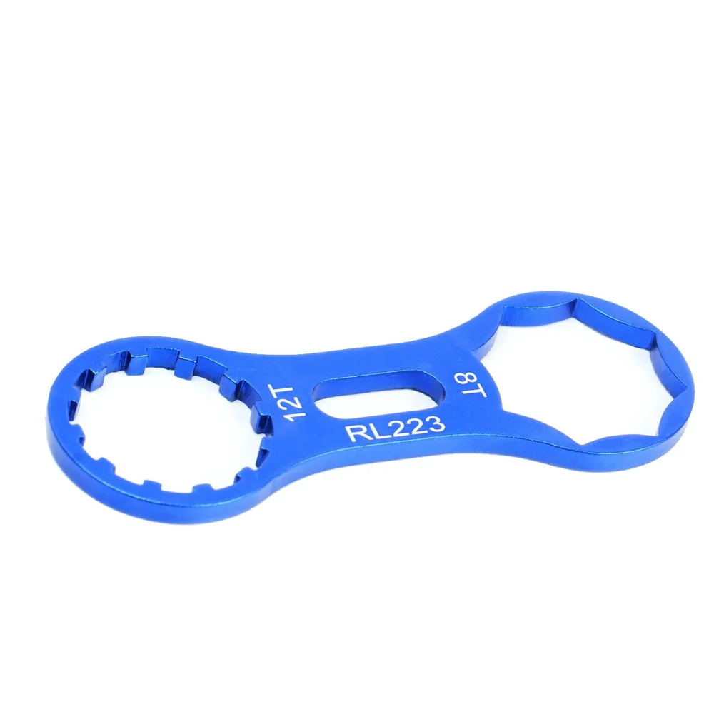2PCS Aluminum Alloy Bike Front Fork Wrench Lightweight 99.5*35.5mm Bicycle Fork Cap Spanner Blue Fork Cap Wrench Mountain Bike
2PCS Aluminum Alloy Bike Front Fork Wrench Lightweight 99.5*35.5mm Bicycle Fork Cap Spanner Blue Fork Cap Wrench Mountain Bike