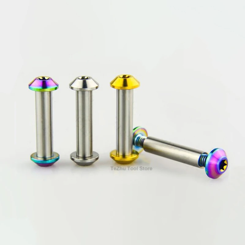 1Pcs Titanium Alloy Rear Bumper Shock Absorber Screw Shock Absorber Pivot Point Folding Speed Drop Soft Tail Repair Part
1Pcs Titanium Alloy Rear Bumper Shock Absorber Screw Shock Absorber Pivot Point Folding Speed Drop Soft Tail Repair Part