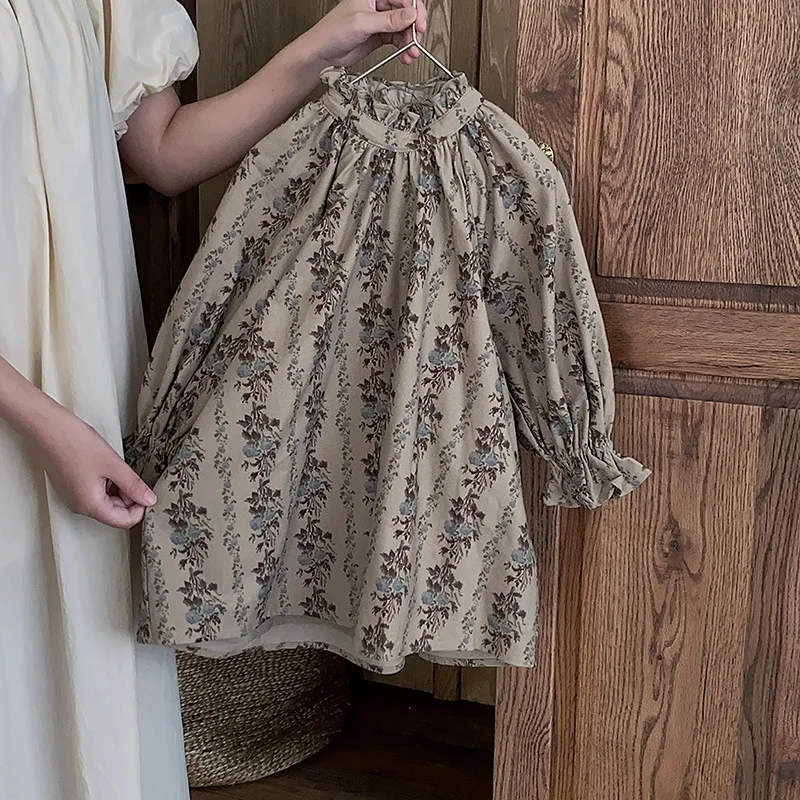 Baby Girl Dress Girls Floral Dress 2024 Fall New Little Girls Retro Chic Lace Collar Long Sleeve French Princess Dresses
Baby Girl Dress Girls Floral Dress 2024 Fall New Little Girls Retro Chic Lace Collar Long Sleeve French Princess Dresses