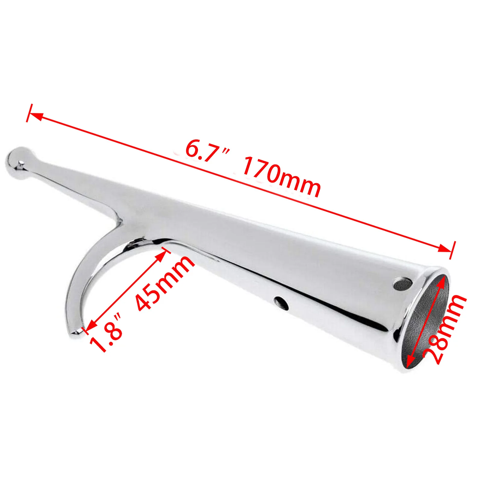316 Stainless Steel Marine Boat Hook Suitable for Docking Mooring and Securing Boats Yachts and Small Watercraft
316 Stainless Steel Marine Boat Hook Suitable for Docking Mooring and Securing Boats Yachts and Small Watercraft