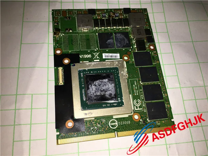 Original FOR MSI GT70 MS-1762 MS-1763 GT60 MS-16F3 MS-16F4 MS-1W0H1 GTX970M VIDEO CARD N16E-GT-A1 Graphics board Fully tested
Original FOR MSI GT70 MS-1762 MS-1763 GT60 MS-16F3 MS-16F4 MS-1W0H1 GTX970M VIDEO CARD N16E-GT-A1 Graphics board Fully tested