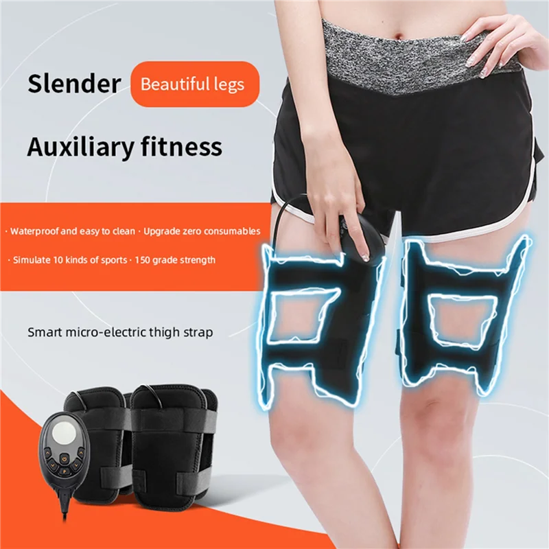 2X Upgrade EMS Electric Muscle Stimulator Massager Fitness TENS Anti Cellulite Legs Belts Trainer Slimming Thigh-AA85
2X Upgrade EMS Electric Muscle Stimulator Massager Fitness TENS Anti Cellulite Legs Belts Trainer Slimming Thigh-AA85